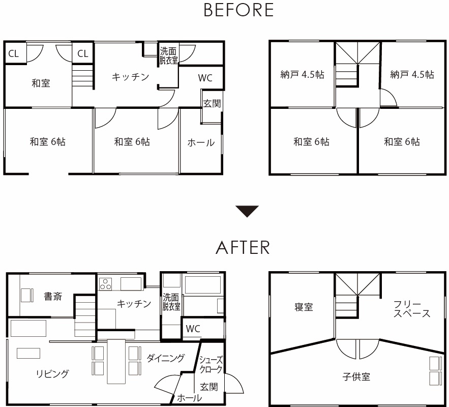 間取り変更
